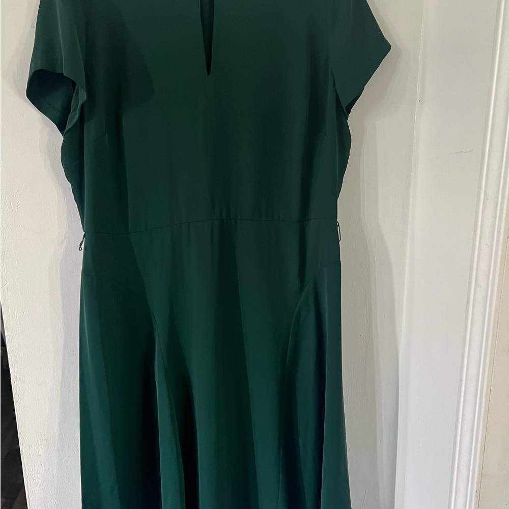 Ralph Lauren knee length Elegant Green Dress